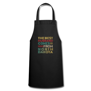 Geschenk für Ehemann Schürze - Der beste Ehemann kommt aus North Dakota