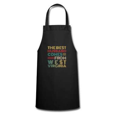 Geschenk für Ehemann Schürze - Der beste Ehemann kommt aus West Virginia