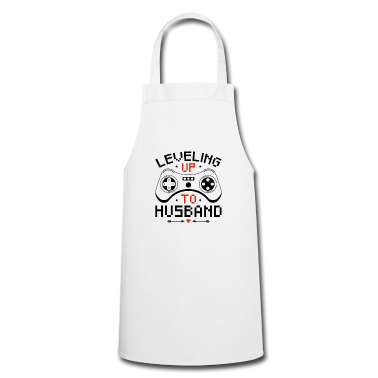 Geschenk für Ehemann Schürze - Aufstieg zum Ehemann Engagement Videospielliebhaber