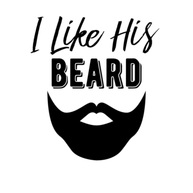 Motiv Ich mag seinen Bartentwurf, bärtiges Geschenk des Ehemanns