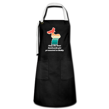 Geschenk für Ehemann Schürze - Nur Die Besten Ehemänner Werden Nach Papa