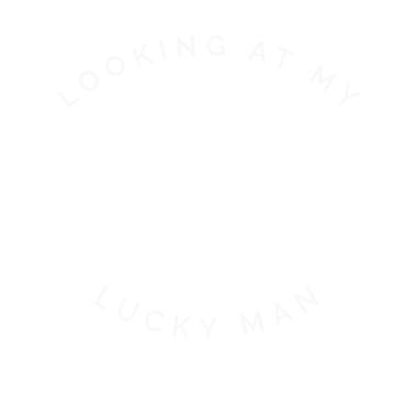 Motiv Ehemann Lucky Man Geschenk für Ehefrau Mutter von