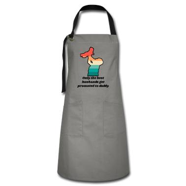 Geschenk für Ehemann Schürze - Nur Die Besten Ehemänner Werden Nach Papa