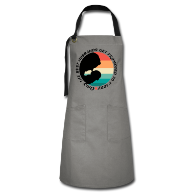 Geschenk für Ehemann Schürze - Nur Die Besten Ehemänner Werden Nach Papa