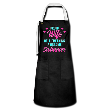 Geschenk für Ehemann Schürze - Lustiger schwimmender Ehemann Phrase Geschenk für