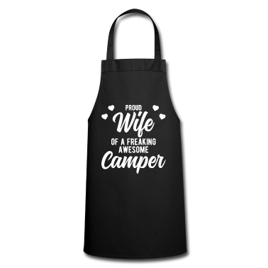 Geschenk für Ehemann Schürze - Lustige Camping Ehemann Phrase Geschenk für