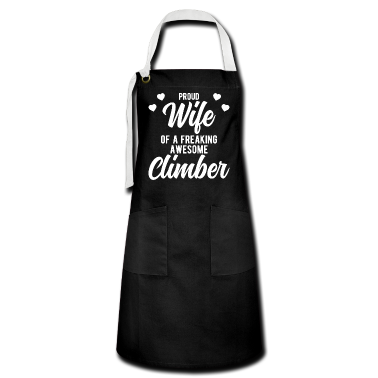 Geschenk für Ehemann Schürze - Lustiges kletterndes Ehemann Phrase Geschenk für