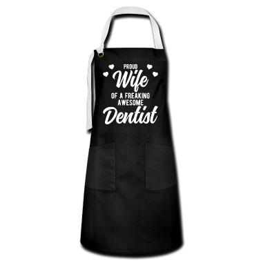 Geschenk für Ehemann Schürze - Lustiger Zahnarzt Ehemann Phrase Geschenk für