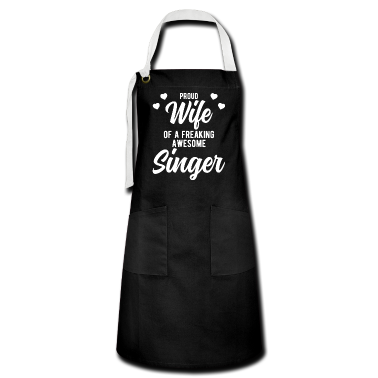 Geschenk für Ehemann Schürze - Lustiger singender Ehemann Phrase Geschenk für