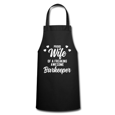Geschenk für Ehemann Schürze - Lustiges Barkeeper-Ehemann Phrase Geschenk für