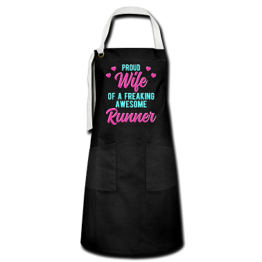 Geschenk für Ehemann Schürze - Lustiger laufender Ehemann Phrase Geschenk für