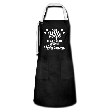 Geschenk für Ehemann Schürze - Lustige Fischerei Ehemann Phrase Geschenk für