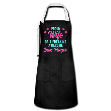 Geschenk für Ehemann Schürze - Lustiger Bassist Ehemann Phrase Geschenk für