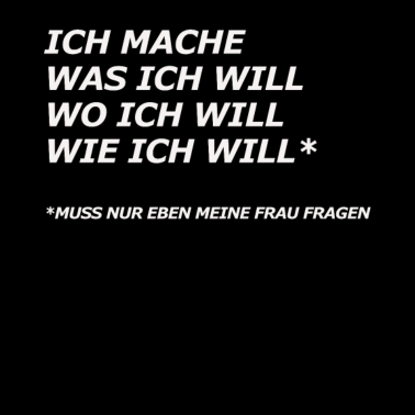Motiv Lustiger Spruch für Ehemann