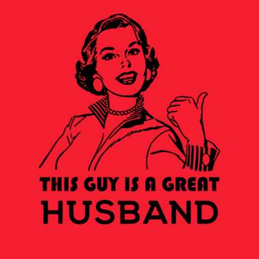 Motiv Großartiger Ehemann. Familienmotivation
