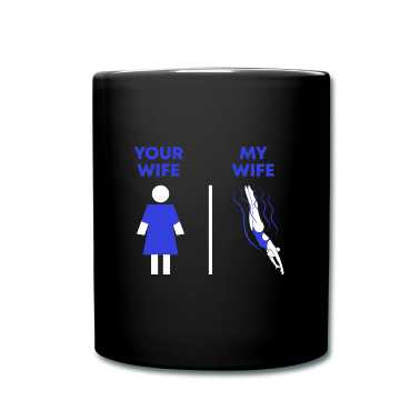 Geschenk für Ehemann Tasse - Schwimmen Schwimmer Geschenk für Ehemann