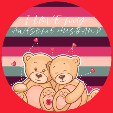 Motiv Ich liebe meinen fantastischen Ehemann