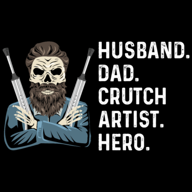 Motiv Beinbruch Design für deinen Ehemann mit einem