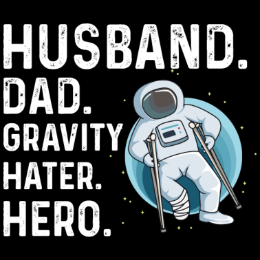 Motiv Beinbruch Spruch für deinen Ehemann mit einem