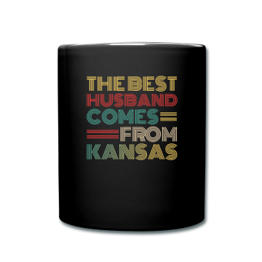 Geschenk für Ehemann Tasse - Der beste Ehemann kommt aus Kansas