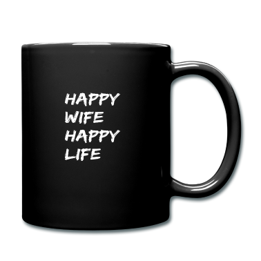 Geschenk für Ehemann Tasse - Happy Wife Happy Life Geschenk für gute Ehemänner