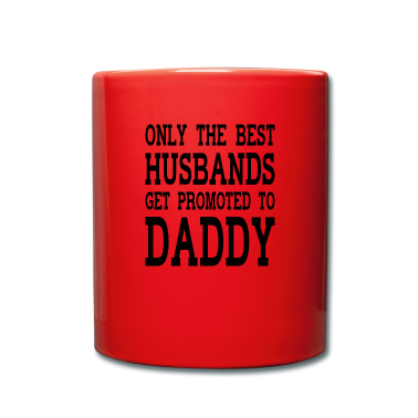 Geschenk für Ehemann Tasse - Nur die besten Ehemänner werden zum Papa befördert