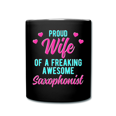 Geschenk für Ehemann Tasse - Lustiger Saxophonspieler Ehemann Geschenk für