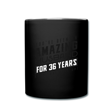 Geschenk für Ehemann Tasse - Sie sind seit 36 Jahren ein erstaunlicher Ehemann