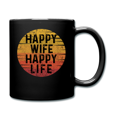 Geschenk für Ehemann Tasse - Geschenk Für Gute Ehemänner Vintage Happy Life Hap