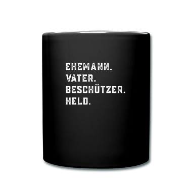 Geschenk für Ehemann Tasse - Ehemann Vater Beschützer Held