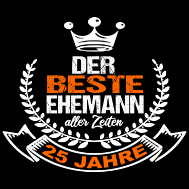 Motiv Silberhochzeit Ehemann Geschenk Geschenkidee