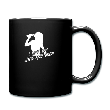 Geschenk für Ehemann Tasse - Liebe meine Frau und Bier Design für Ehemänner
