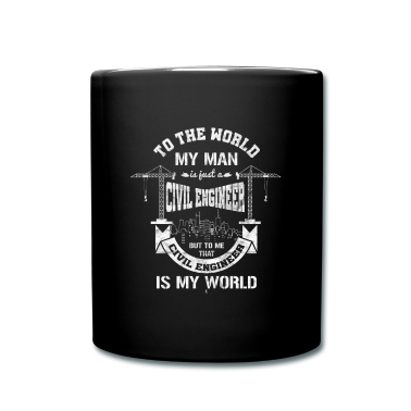 Geschenk für Ehemann Tasse - Mein Mann Bauingenieur ist mein Ehemann