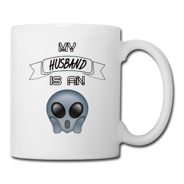 Geschenk für Ehemann Tasse - Ehemann das Alien Geschenk für Außerirdische