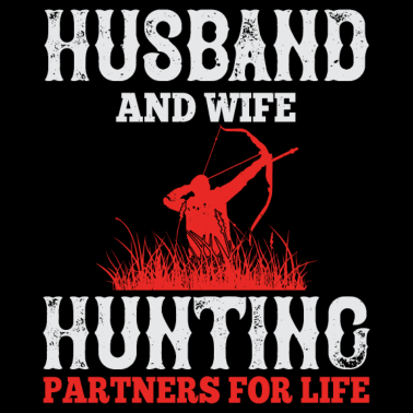 Motiv Ehemann und Frau Jagdpartner Für das Leben