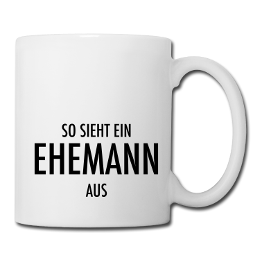 Geschenk für Ehemann Tasse - So Sieht Ein Ehemann Aus! Hochzeit Geschenk