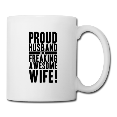 Geschenk für Ehemann Tasse - STOLZER EHEMANN! DESIGN FÜR LIEBENDE MÄNNER