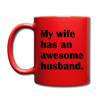 Geschenk für Ehemann Tasse - Meine Frau hat einen tollen Ehemann My wife