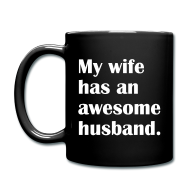 Geschenk für Ehemann Tasse - GROSSER EHEMANN - Meine Frau hat einen großartigen Ehemann