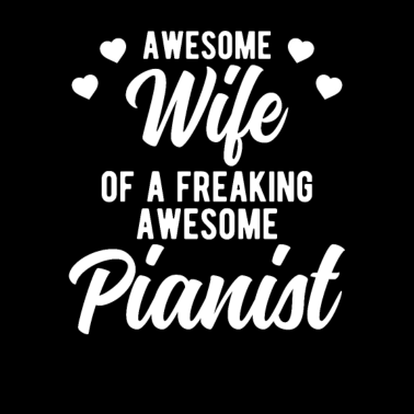 Motiv Lustiger Pianist Ehemann Phrase Geschenk für