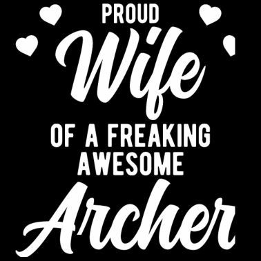 Motiv Lustige Bogenschießen Ehemann Phrase Geschenk für