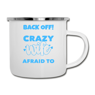 Geschenk für Ehemann Emaille Tasse - Geschenk für stolzen Ehemann