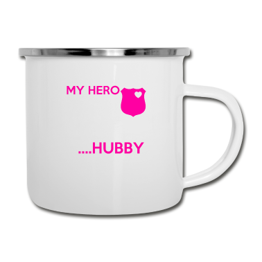 Geschenk für Ehemann Emaille Tasse - Für den allerbesten Ehemann