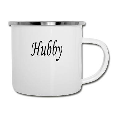Geschenk für Ehemann Emaille Tasse - Ehemann