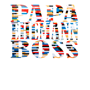 Motiv PAPA EHEMANN Geschenk für Vater Look Bausteine