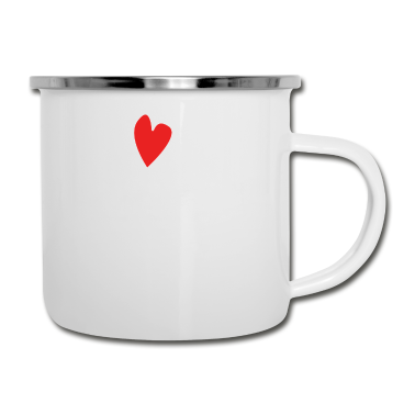 Geschenk für Ehemann Emaille Tasse - Papa Ehemann Boss! Top Geschenk für Väter!