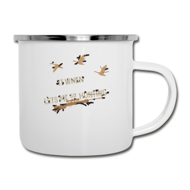 Geschenk für Ehemann Emaille Tasse - Lustige Ehepartner Sprüche Ehemann Husband Wife
