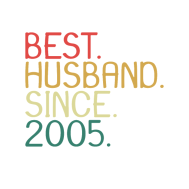 Motiv Bester Ehemann seit 2005
