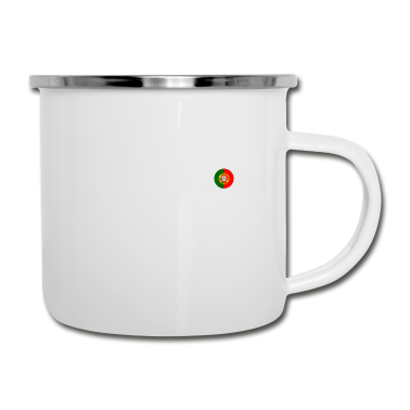 Geschenk für Ehemann Emaille Tasse - Ehemann Portugal Great Again