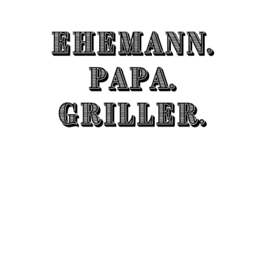 Motiv Der perfekte Ehemann Papa Griller Geschenkidee
